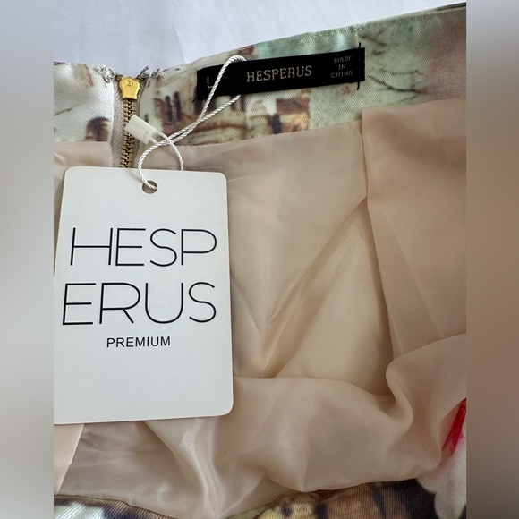 NWT Hesperus Premium Scenic print 50s style Skirt size L - Picture 6 of 7